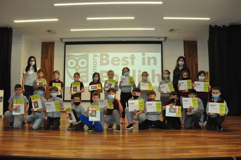 Da Vinci Primary English Language Competition: „BEST IN ENGLISH” ,2020-2021 WINNERS — fotografia 3