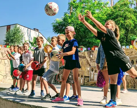 Tabăra cu sejur de zi „Da Vinci Camp" - V, iulie 2021 — fotografia 11