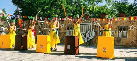 Tabăra cu sejur de zi „Da Vinci Camp" - V, iulie 2021 — fotografia 6