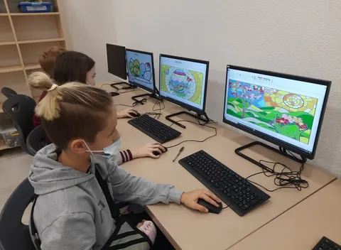 Proiect transdisciplinar: „Cursa Iepurașului de Paști”, aprilie 2021 — fotografia 32
