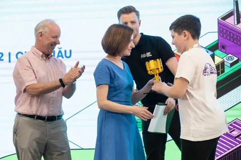 FINALA competiției de robotică: „FIRST LEGO LEAGUE CHALLENGE MOLDOVA 2022”, mai 2022 — fotografia 4