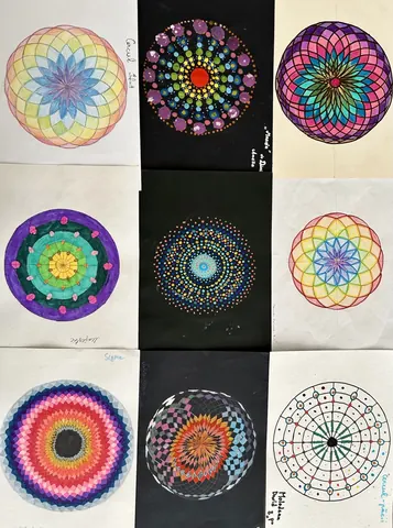 Proiectul școlar: Cercul sacru „Mandala”, noiembrie 2023 — fotografia 3