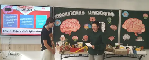 Activitate de totalizare a studierii modulului „Sistemul nervos” în contextul Săptămânii Sănătății Mintale, cu… — fotografia 3