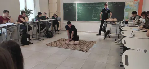 Proiect educațional în cadrul Lunarului activităților #DaVinci: PRIMUL AJUTOR, aprilie 2022 — fotografia 2