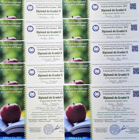Proiectul intrașcolar: „Bătălia rimelor”, finala, februarie 2021 — fotografia 3