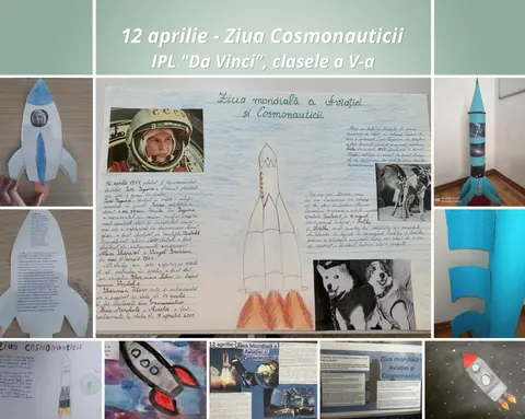 Activităti tematice: „Zborul primului om în cosmos”, aprilie 2021 — fotografia 8