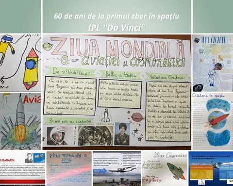 Activităti tematice: „Zborul primului om în cosmos”, aprilie 2021 — fotografia 9